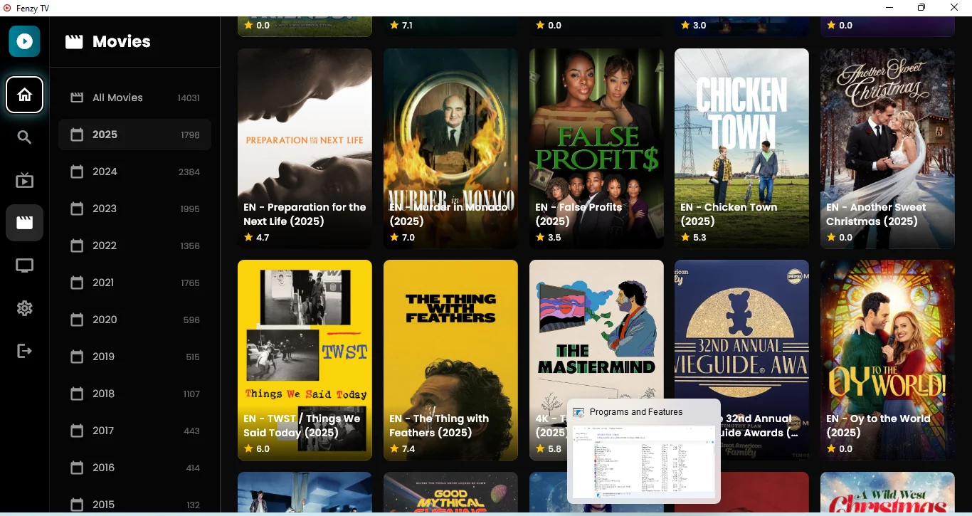 Fenzy Desktop Movie Details